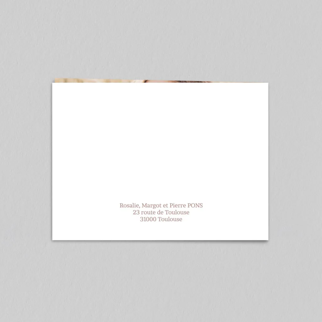 Carte Remerciement Communion^Planet cards Une belle Journée