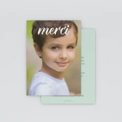 Carte Remerciement Communion^Planet cards Une Photo En Grand
