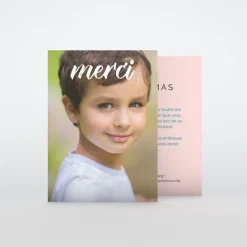 Carte Remerciement Communion^Planet cards Une Photo En Grand
