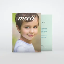 Carte Remerciement Communion^Planet cards Une Photo En Grand