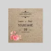 Save The Date^Planet cards Vintage champêtre
