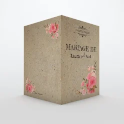 Livret De Messe Mariage^Planet cards Vintage champêtre