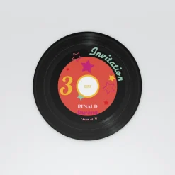 Carte Invitation Anniversaire Adulte Vintage | Carte Invitation Anniversaire Adulte Originale^Planet cards Vinyle retro