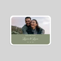 Save The Date^Planet cards Vinyle vintage