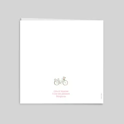 Faire-part Mariage Bohème | Faire-part Mariage Champêtre^Planet cards Vélo et Guinguette