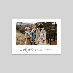 Carte De Vœux Famille^Planet cards Voeux élégants
